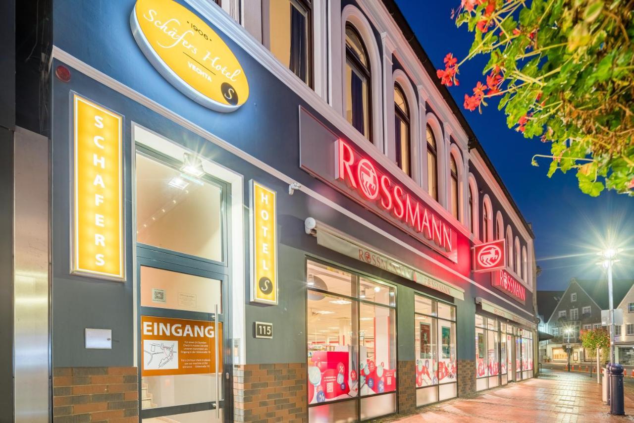 Schaefers Hotel, Self-Check-In, Cafe Und Baecker Am Hotel Vechta Kültér fotó