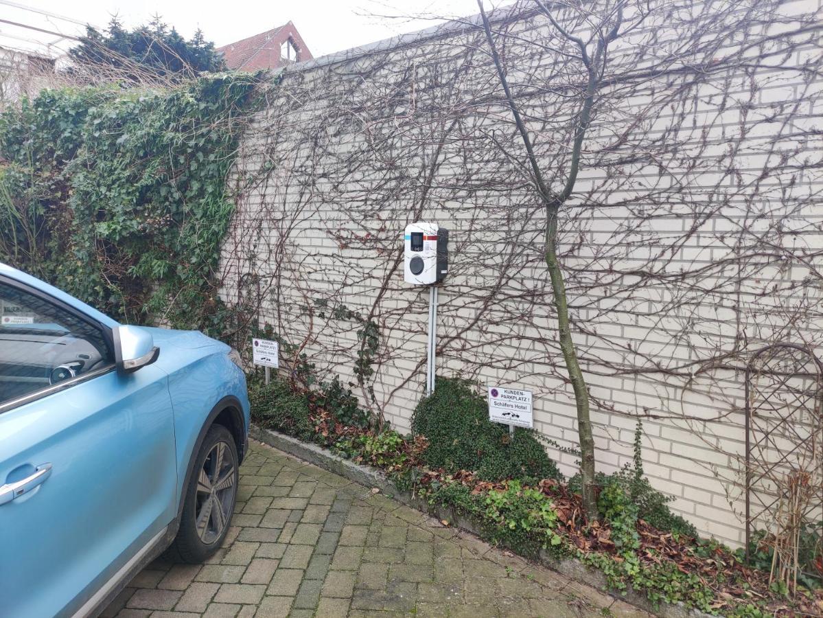 Schaefers Hotel, Self-Check-In, Cafe Und Baecker Am Hotel Vechta Kültér fotó