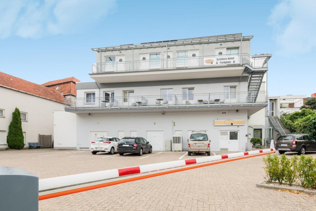 Schaefers Hotel, Self-Check-In, Cafe Und Baecker Am Hotel Vechta Kültér fotó